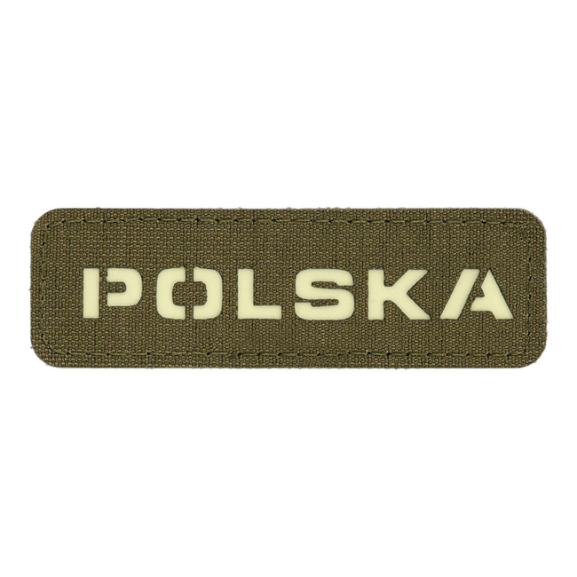 JELVÉNY POLSKA 25 x 80 MM LASER CUT - RANGER GREEN/GID - M-TAC