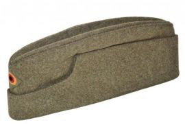 GYAPJÚSAPKA - NÉMET HADSEREG KATONAI FELESLEG - SZÜRKE-ZÖLD MELANGE - HASZNÁLT