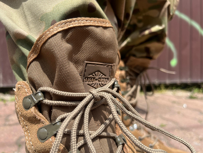 COMBAT BOOTS - USA PANAMA JUNGLE 3.0 - TRU SPEC - USA MILITARY SURPLUS - COYOTE - LIKE NEW