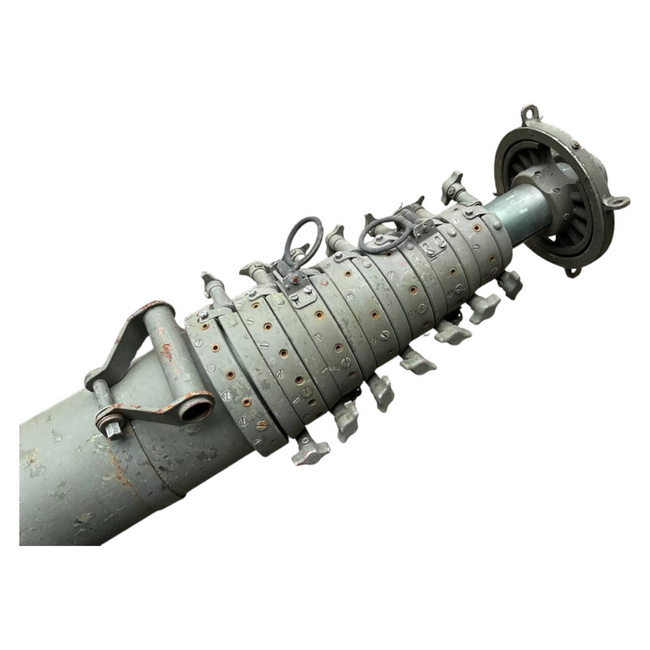 PNEUMATIKUS RÁDIÓANTENNA ÁRBOCCAL - 2,4 M HOSSZÚ (ZÁRT) - KATONAI FELESLEG ANGOL HADSEREG - JÓ ÁLLAPOTBAN.