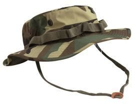 AMERIKAI STÍLUSÚ "BOONIE" SAPKA - 3 RÉTEGBEN LAMINÁLT - Mil-Tec® - WOODLAND