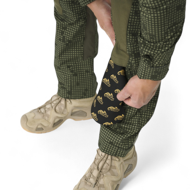 MCDU taktikai nadrág - PolyCotton Stretch Ripstop - Sivatagi éjszakai terepszín / Olíva zöld