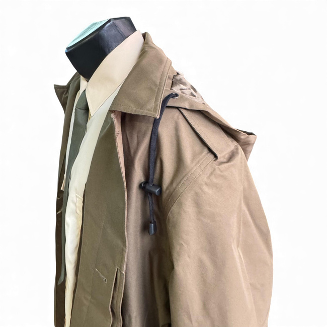 TRENCHCOAT, RAIN COAT - ROMANIAN ARMY - KAKI