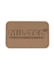 DARK COYOTE PVC MIL-TEC® 3D PATCH W.HOOK&LOOP CLO.