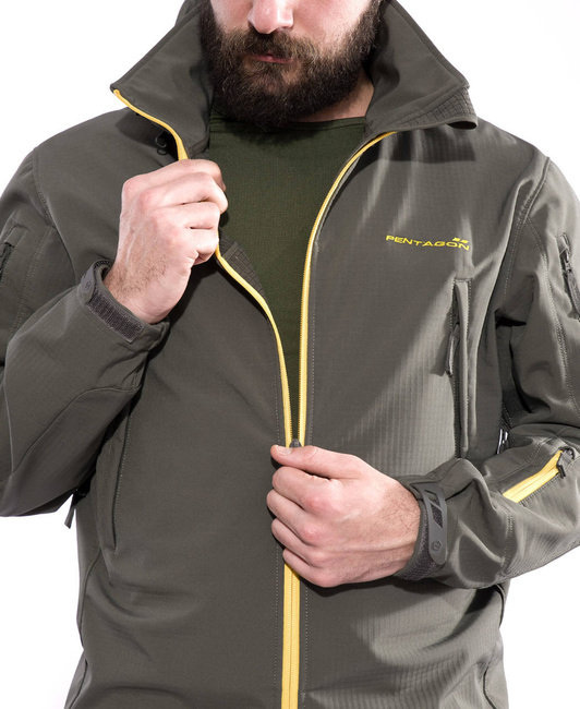 SOFTSHELL JACKET - ARTAXES ESCAPE - PENTAGON - RED