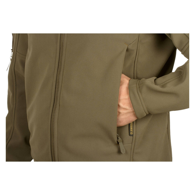 AUDAX SOFTSHELL KABÁT - RAL7013 - CLAWGEAR