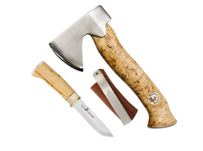 Karesuando Hunting Set Curly Birch fejsze