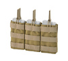 TRIPLE OPEN MAGAZINE POUCH - DEFCON 5® - COYOTE TAN