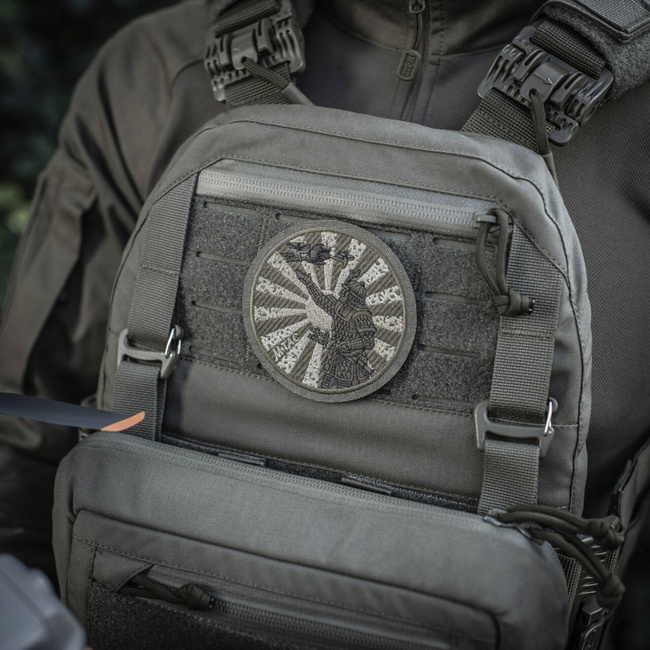 SAMURAI'S WAY JELVÉNY (hímzett - CORDURA - RANGER ZÖLD - M-TAC