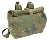 GERMAN ARMY BAG FOR PROTECTIVE MASK - FLECKTARN CAMO - USED