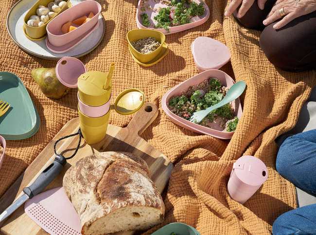 Piknik evőeszközök - Spork Original BIO Nature KraftBag 60 db