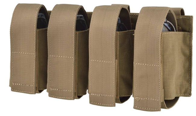 QUADRUPLE GRANADE POUCH - DEFCON 5® - COYOTE TAN