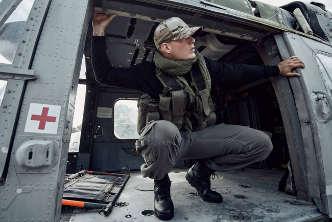 TACTICAL VEST - OLIVA - BRANDIT