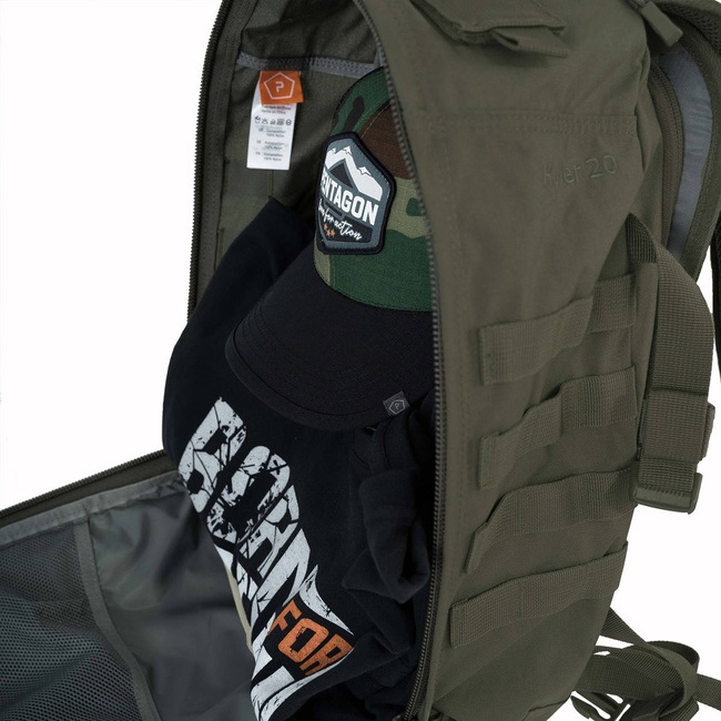MOLLE HÁTIZSÁK - "KYLER" - 36 L - Pentagon® - ZÖLD RAL7013