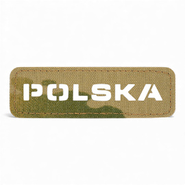 JELVÉNY POLSKA 25 x 80 MM LASER CUT - MULTICAM - M-TAC