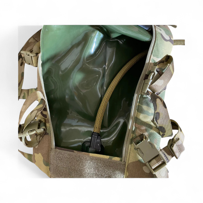    Hőszigetelt ivózsák – Rider – TPU tartállyal – Brit Hadsereg használt készlet – MTP terepminta – 3L – Használt