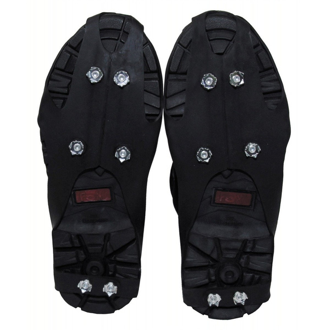 Ice Spikes for Shoes, fekete, 6 gombnyomással
