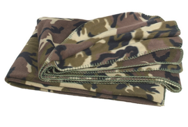 FLEECE TAKARÓ - 200 x 150 cm - Mil-Tec® - WOODLAND