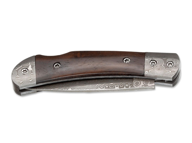 POCKET KNIFE DAMASCUS COUNTESS -  MAGNUM BY BOKER