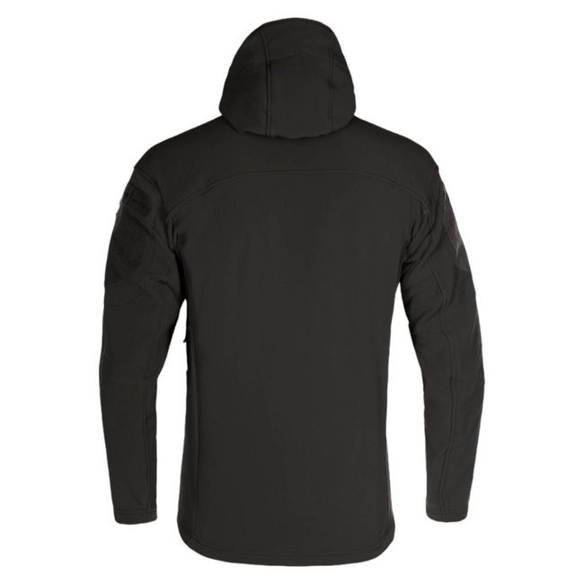 AUDAX SOFTSHELL HOODIE - BLACK - CLAWGEAR