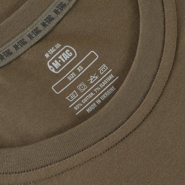 T-SHIRT RAGLAN 93/7 - DARK OLIVE - M-TAC
