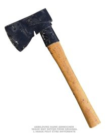 CZECH AXE WITH LEATHER CASE USED