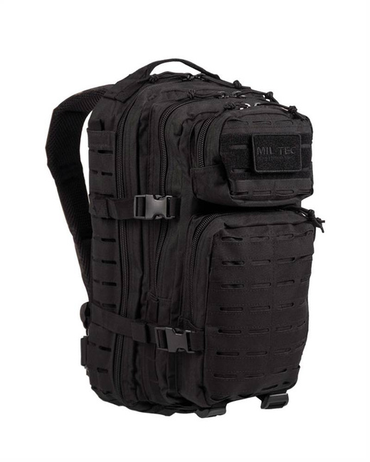 US ASSAULT BACKPACK - LASER CUT - 20 L - BLACK