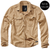 VINTAGE SHIRT - LONGSLEEVES - CAMEL - BRANDIT