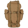 BW COMBAT HÁTIZSÁK - ALUMÍNIUM RÚD - 65 L - MFH® - COYOTE TAN
