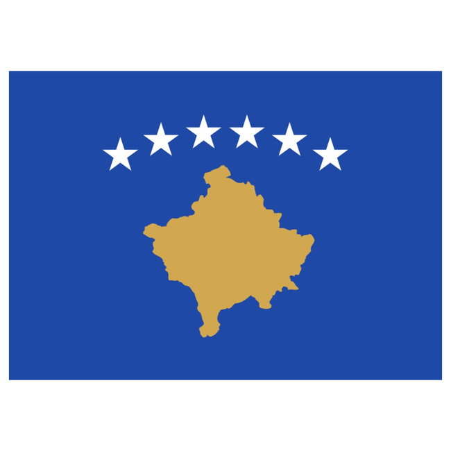 ZÁSZLÓ - 90 x 150 CM - KOSOVO - ÚJ