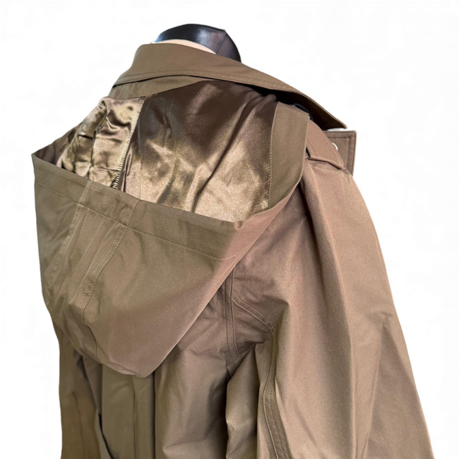 TRENCHCOAT, RAIN COAT - ROMANIAN ARMY - KAKI