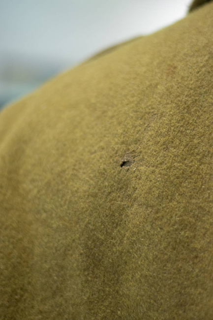 POSZTÓ KABÁT - KATONAI FELESLEG ROMÁN HADSEREG - HASZNÁLT