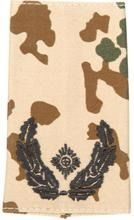 EMBLÉMA - GERMAN ARMY TROPICAL CAMO/BLACK SHOULDER LOOPS ´MAJOR´