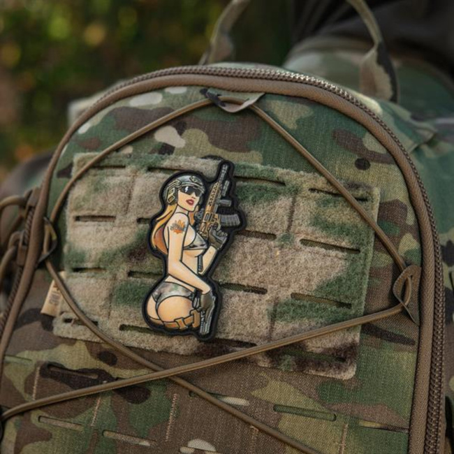 TACTICAL GIRL NR.4 JELVÉNY - 3D PVC - MULTICOLOR - M-TAC