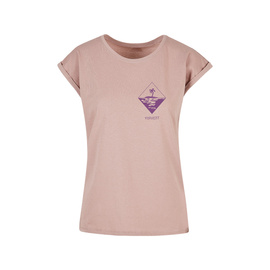 WOMEN'S T-SHIRT - FORVERT PRINT - DUSKROSE - PASADENA - BRANDIT