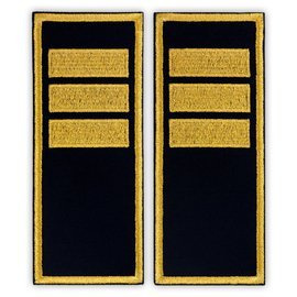 Grade Agent Șef Adjunct penitenciar ANP - Fundal simplu - 14x5,5 cm (model vechi)