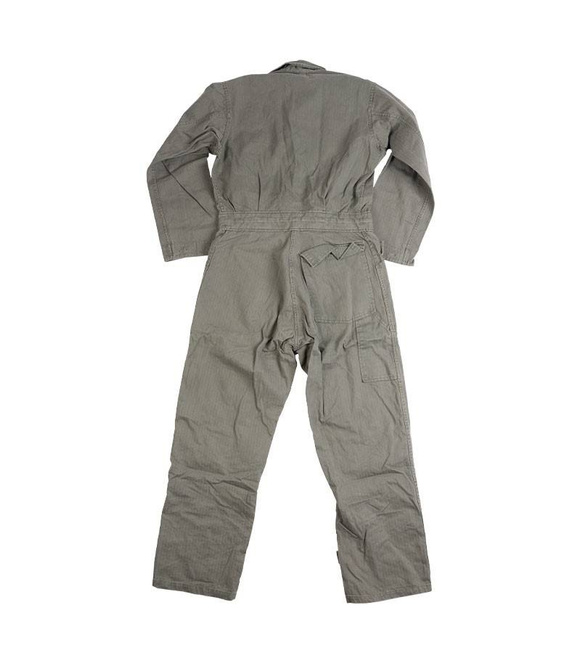 US HBT COVERALL REPRO - OD (Olive Drab) - MILITARY SURPLUS - USED