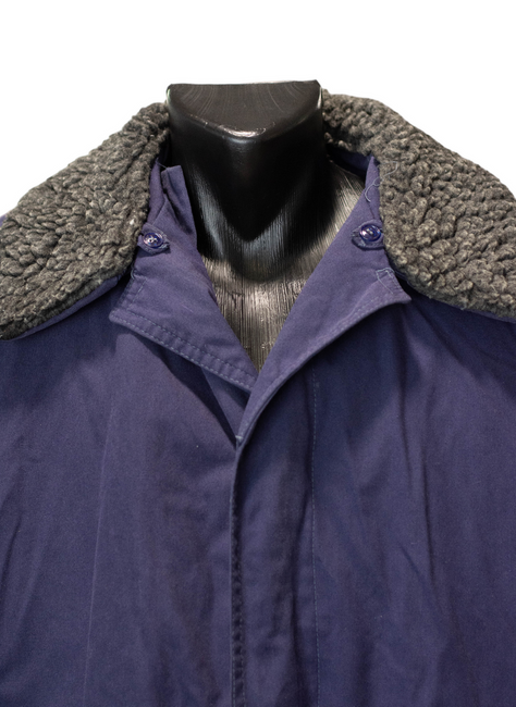 TÉLIKABÁT - TENGERÉSZKÉK - ROMÁN HADSEREG KATONAI FELESLEG - HASZNÁLT