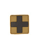 PVC 3D FIRST-AID PATCH WITH HOOK&LOOP CLOSURE - Mil-Tec® - COYOTE - SMALL