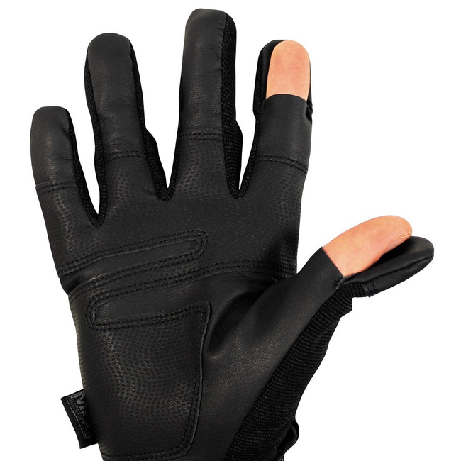 Tactical Gloves, "Mission", Black