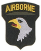 TAPASZ ´U.S. 101. LL-DIVISION AIRBORNE´ 85 x 70 MM
