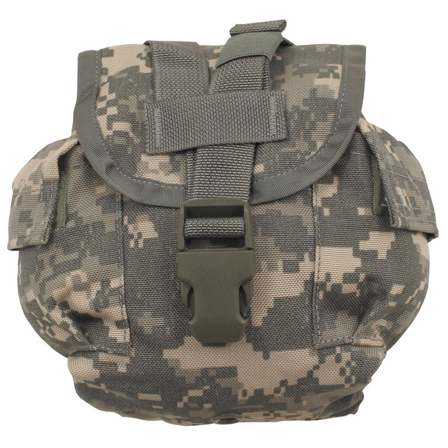COVER FOR 1 LITRE US BOTTLE - MOLLE II - AT DIGITAL CAMO - MILITARY SURPLUS US ARMY - LIKE NEW