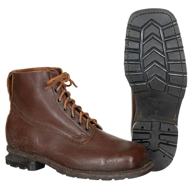 BARNA SVÉD "TRETORN" BŐR/GUMI CSIZMA (42,5-47-ES MÉRET) - HASZNÁLT