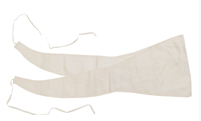 GERMAN OFF-WHITE FLANNEL TRUSS használt