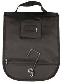 KOZMETIKAI SZERVEZŐ TÜKÖRREL - 30 x 25 CM - Mil-Tec® - FEKETE