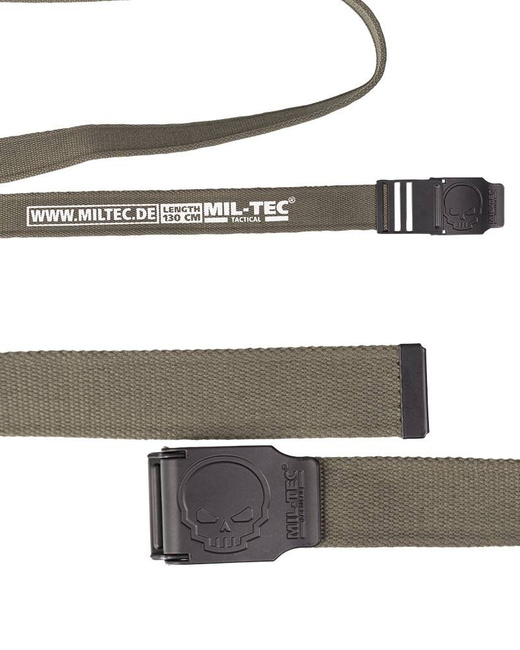 BELT "SKULL" - 40 MM - Mil-tec® - OD