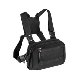 Recon Tactical mellkas táska - Fekete - MFH