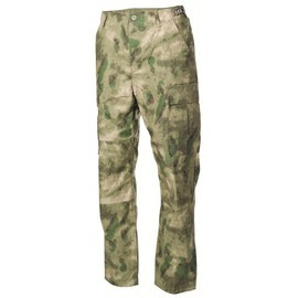 US BDU COMBAT PANTS - MFH - CAMO FG