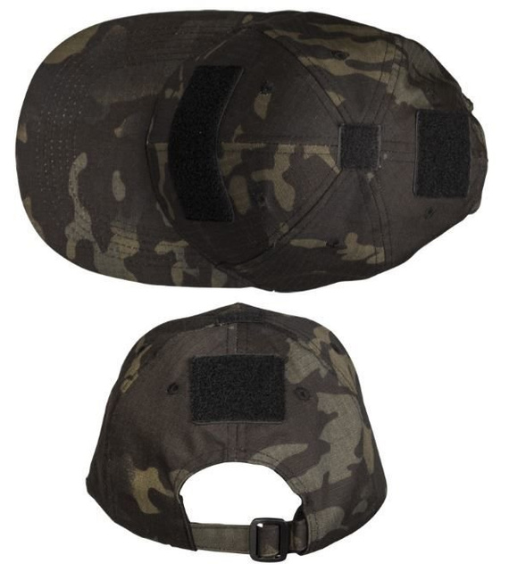 TAKTIKAI BASEBALL SAPKA - Mil-Tec® - FEKETE MULTICAM