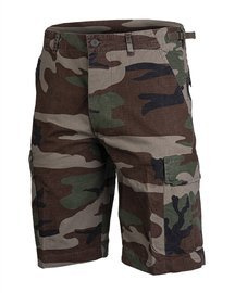 US RIPSTOP COTTON BERMUDA - Mil-Tec® - WOODLAND
